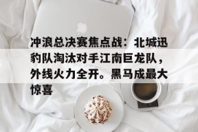 九游客户端-冲浪总决赛焦点战：北城迅豹队淘汰对手江南巨龙队，外线火力全开。黑马成最大惊喜的简单介绍